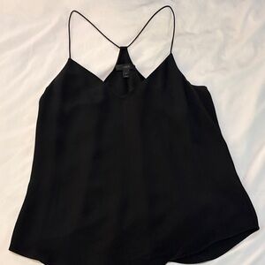 J. Crew Silk Black Camisole